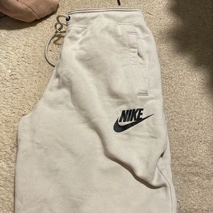 Cream Nike Women’s Sweatpants